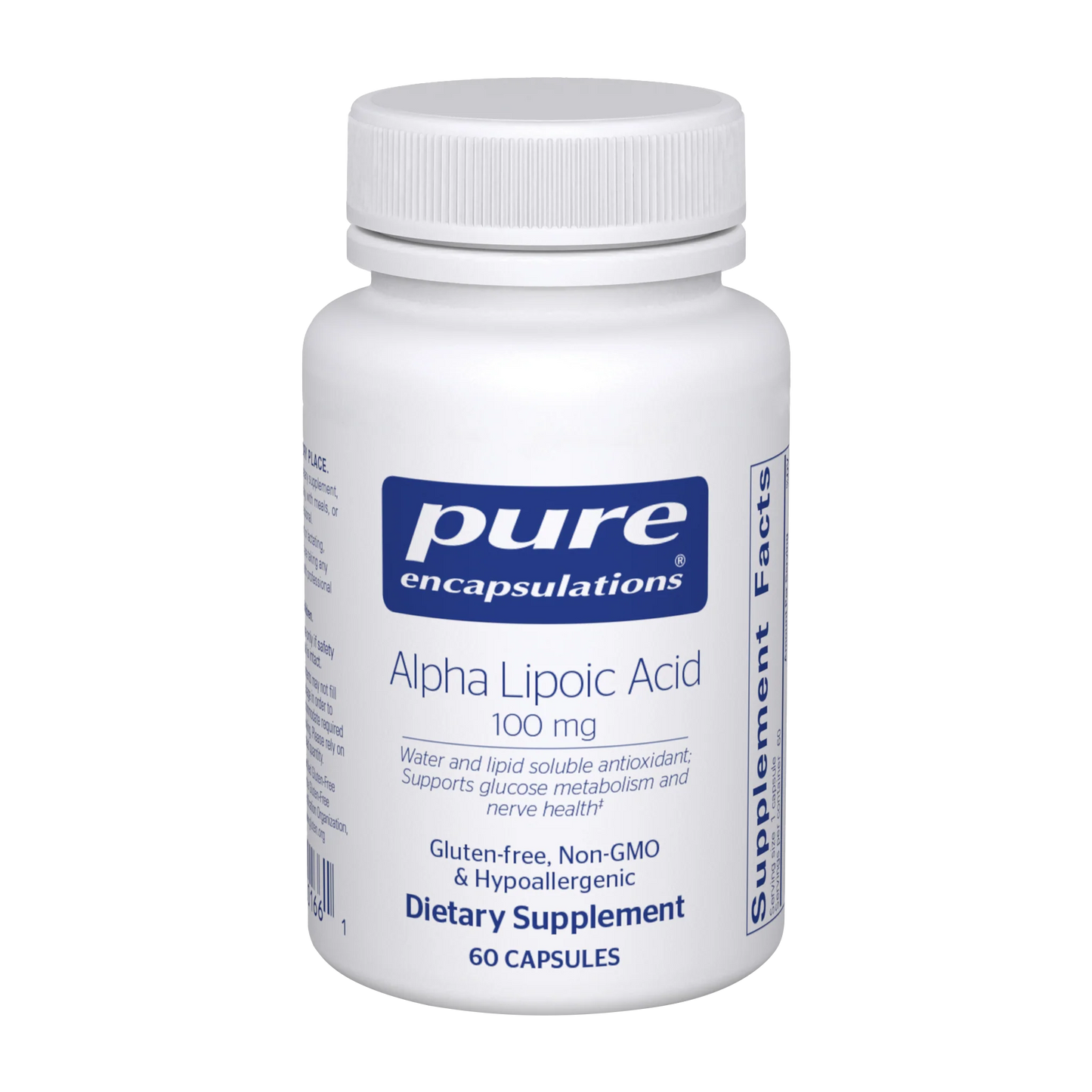 Alpha Lipoic Acid 100 mg 60 Caps