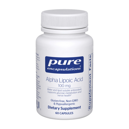 Alpha Lipoic Acid 100 mg 60 Caps