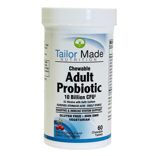 Adult Probiotic 10 Billion CFU 60 Chewable Tablets