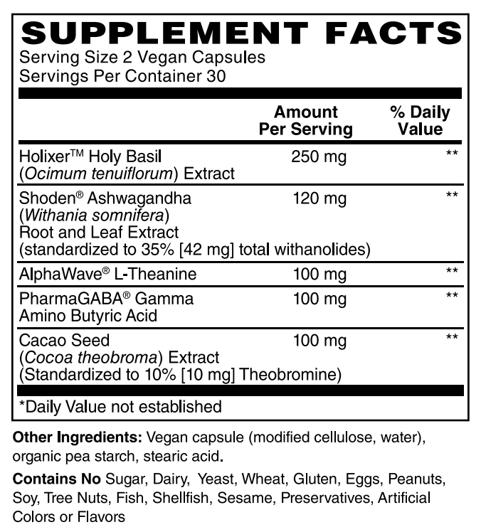 Advance Stress Support 60 VeganCaps