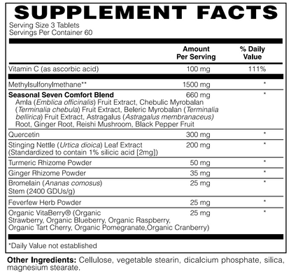 All Season Support 180 VeganTabs