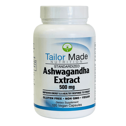 Ashwagandha Extract 500mg 120 Vegan Caps