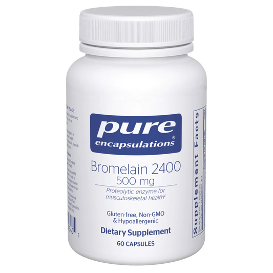 Bromelain 2400 500 mg 60 Caps