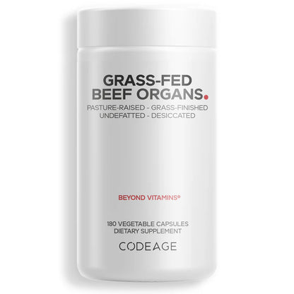 Grass Fed Beef Organs Freeze Dried Raw