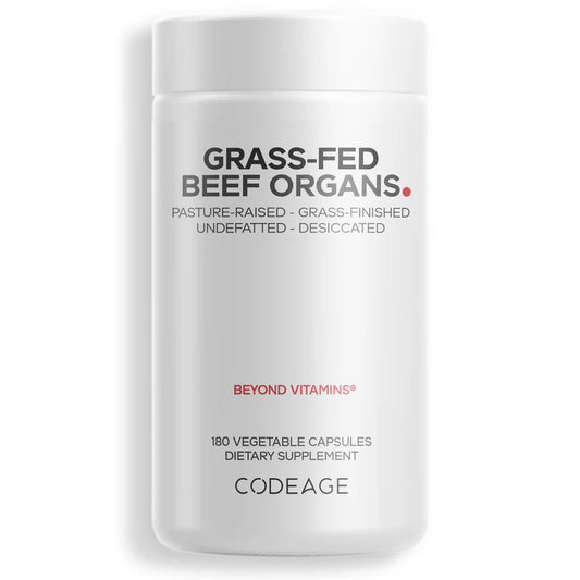 Grass Fed Beef Organs Freeze Dried Raw