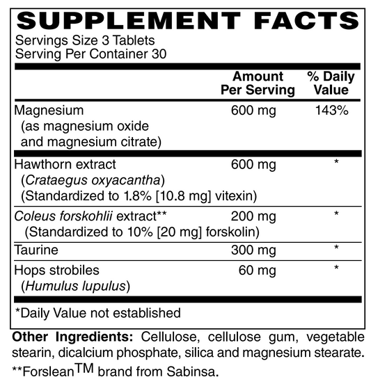 Blood Pressure Support 90 Tabs