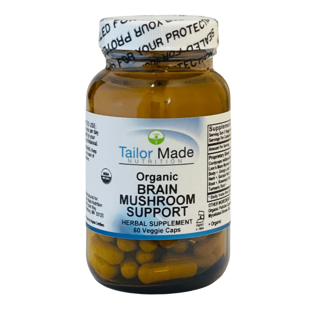 Brain Mushroom Support Organic 60 VCaps