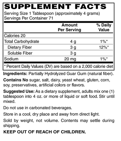 ClearFiber 10 oz Powder