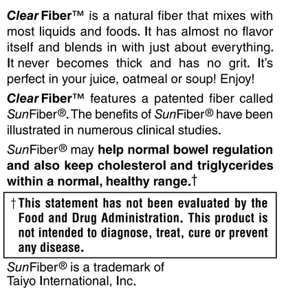 ClearFiber 10 oz Powder
