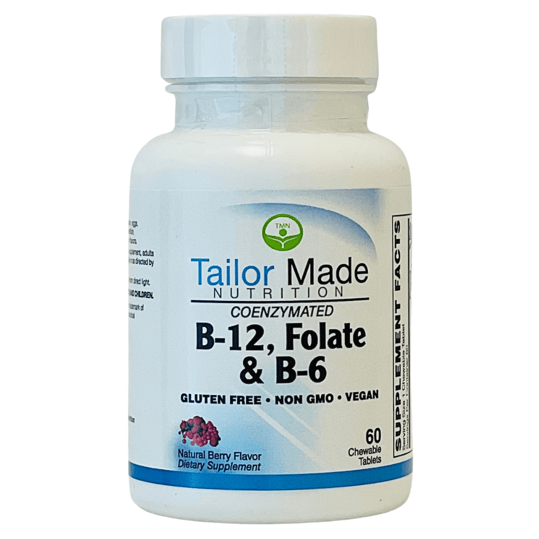 Vitamin B12, Folate; B6 Coenzymated 60 Chew Tabs by Tailor Made ...