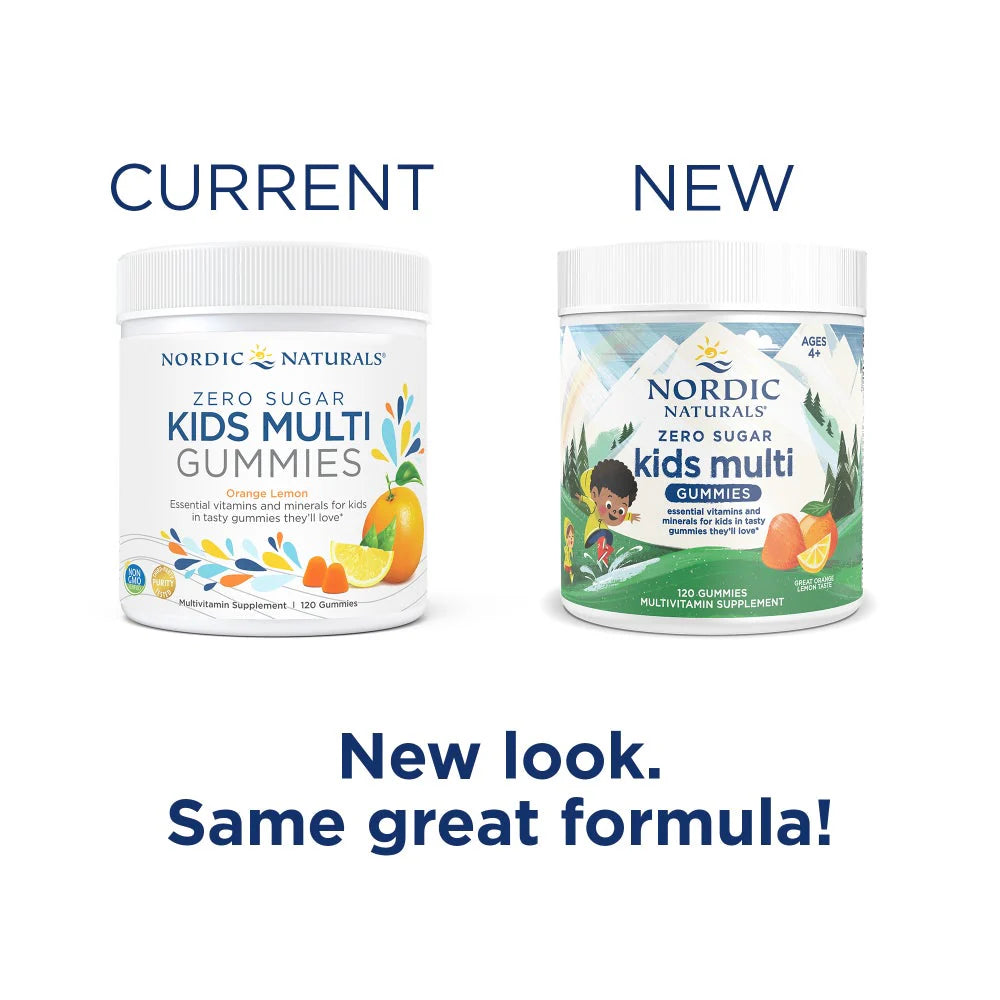 Zero Sugar Kids Multi   120 Gummies