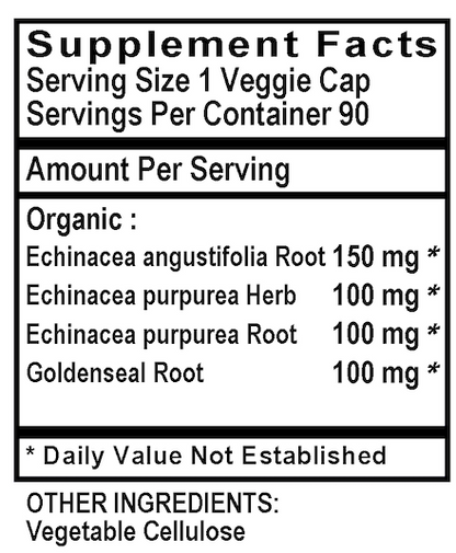 Echinacea Goldenseal 90 V Caps