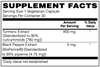 Extra Strength Turmeric 800 mg w/BioPerine® 30 VCaps