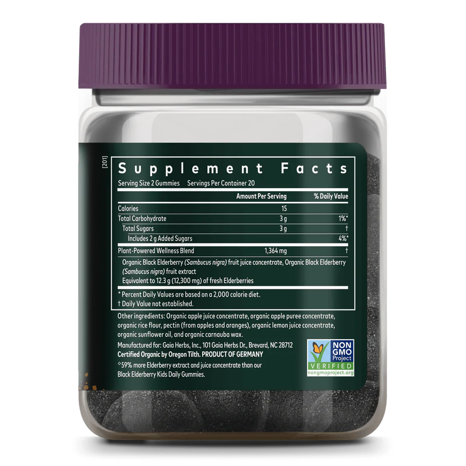 Extra Strength Black Elderberry 40 CT