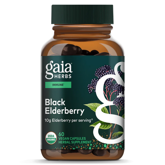 Black Elderberry  60 Caps