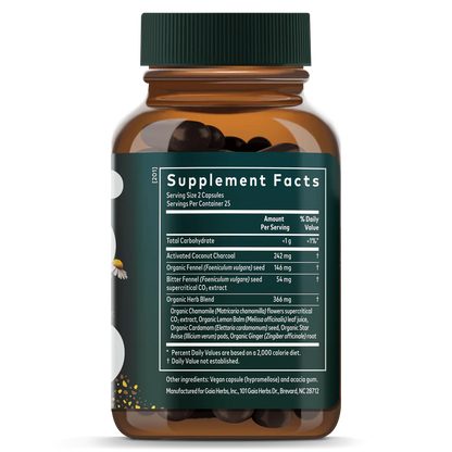 Gas + Bloating 50 Caps