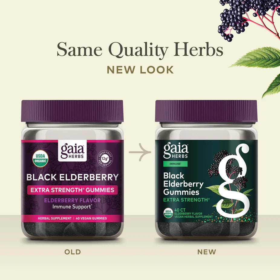 Extra Strength Black Elderberry 40 CT