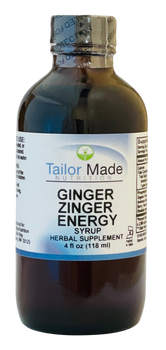Ginger Zinger Energy Syrup 4 oz