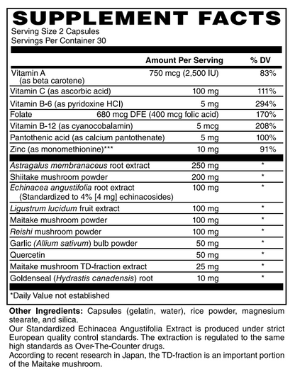 Immune System Support 60caps