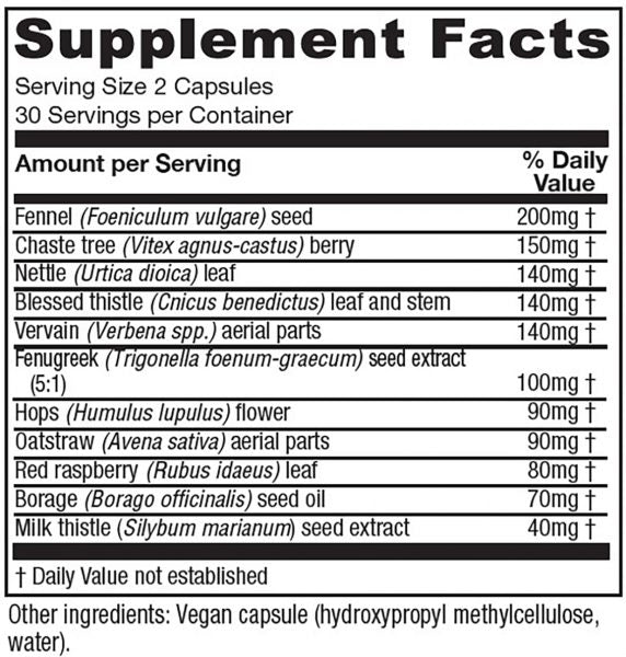 Lactation Blend  60 Veg Caps