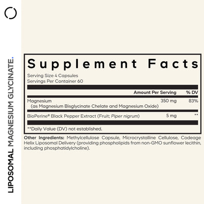 Liposomal Magnesium Glycinate