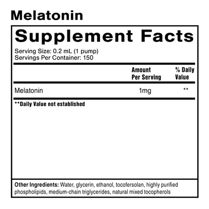 Liposomal Melatonin   1 fl oz