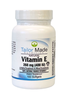 Natural Vitamin E 400 100 softgels
