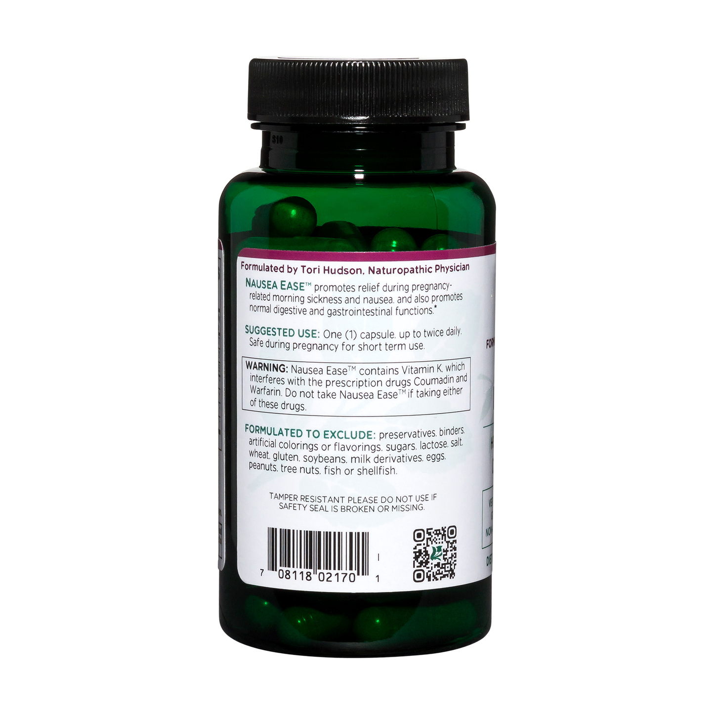 Nausea Ease 60 Veg Caps