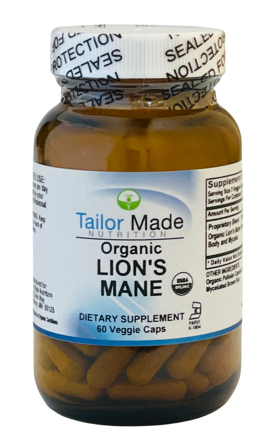 Organic Lions Mane  60 VCaps