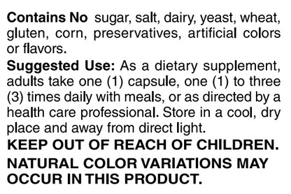 Olive Leaf European Standardized Extract 500mg