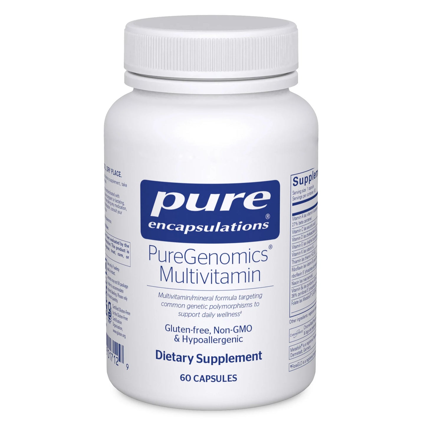 Puregenomics Multivitamin Capsules 60Caps