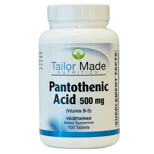 Pantothenic Acid (Vitamin B5) 500 mg 100 VTabs