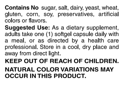 Saw Palmetto Berry Extract 320mg 60 Softgels