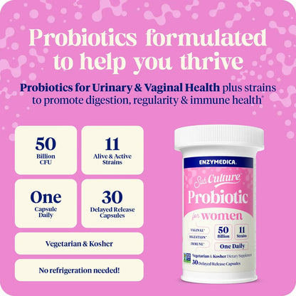 Subculture Probiotic For Women  30 Caps