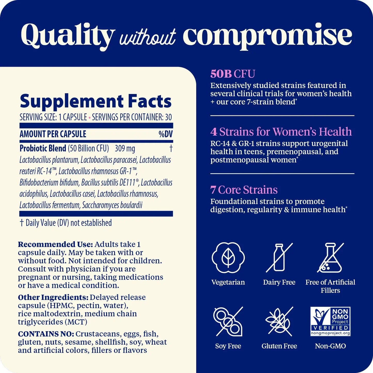 Subculture Probiotic For Women  30 Caps