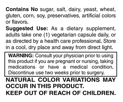 Turmeric Extract 500mg 120 Vcaps