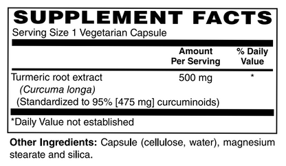 Turmeric Extract 500mg 120 Vcaps