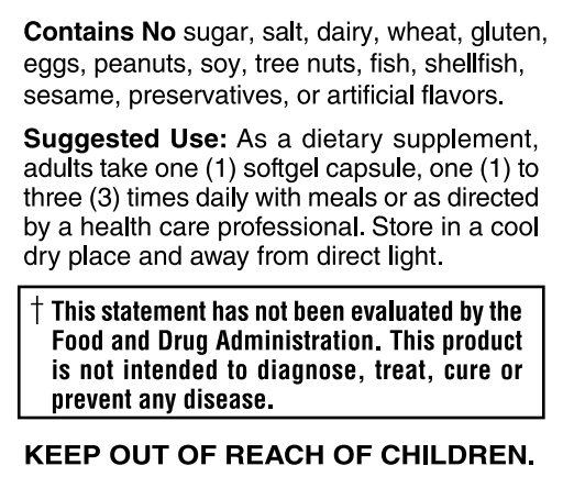 Ubiquinol CoQH 100mg 60 Softgels