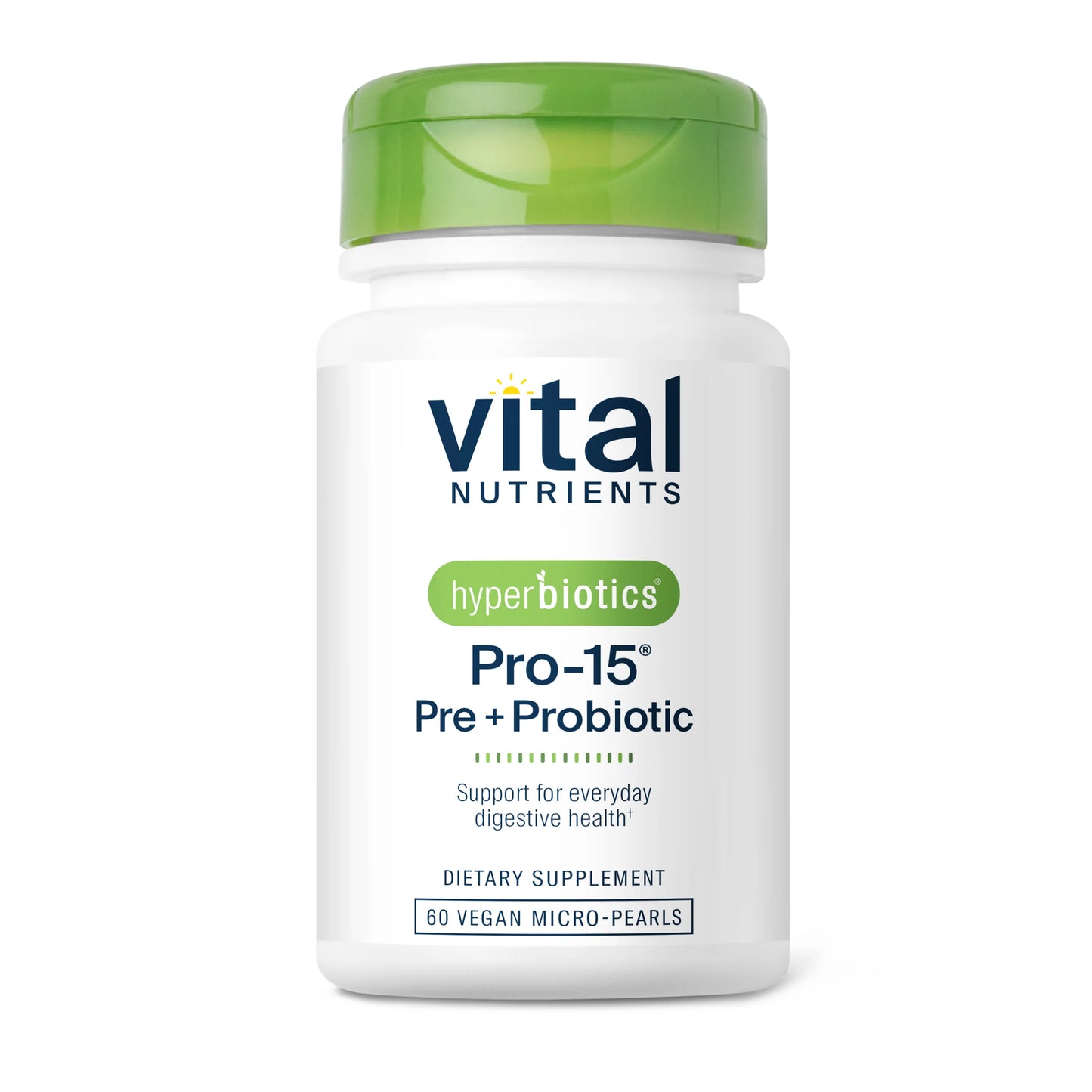 Pro-15 Pre+Probiotic  60 Vegan Pearls
