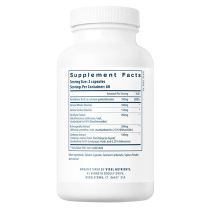 Adrenal Support   120  Caps