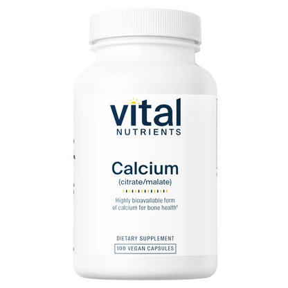 Calcium Citrate Malate 150 Mg  100 Vegan Caps