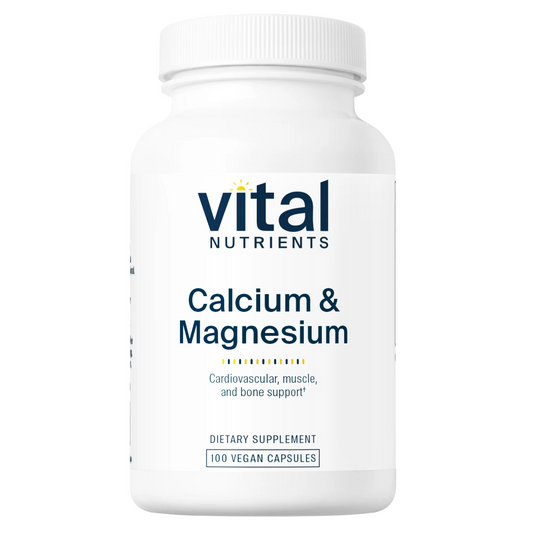 Calcium + Magnesium 100 Vegan Caps