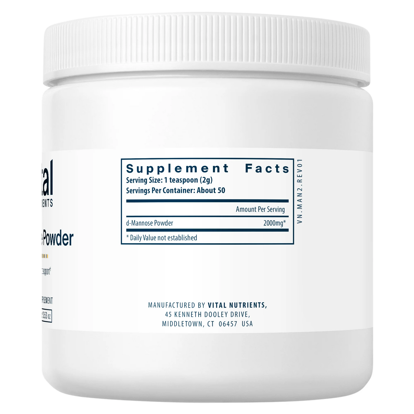 Mannose Powder 100 Grams