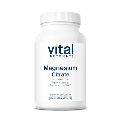 Magnesium Citrate  100 Vegan Caps