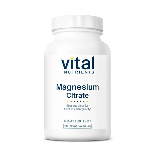 Magnesium Citrate  100 Vegan Caps