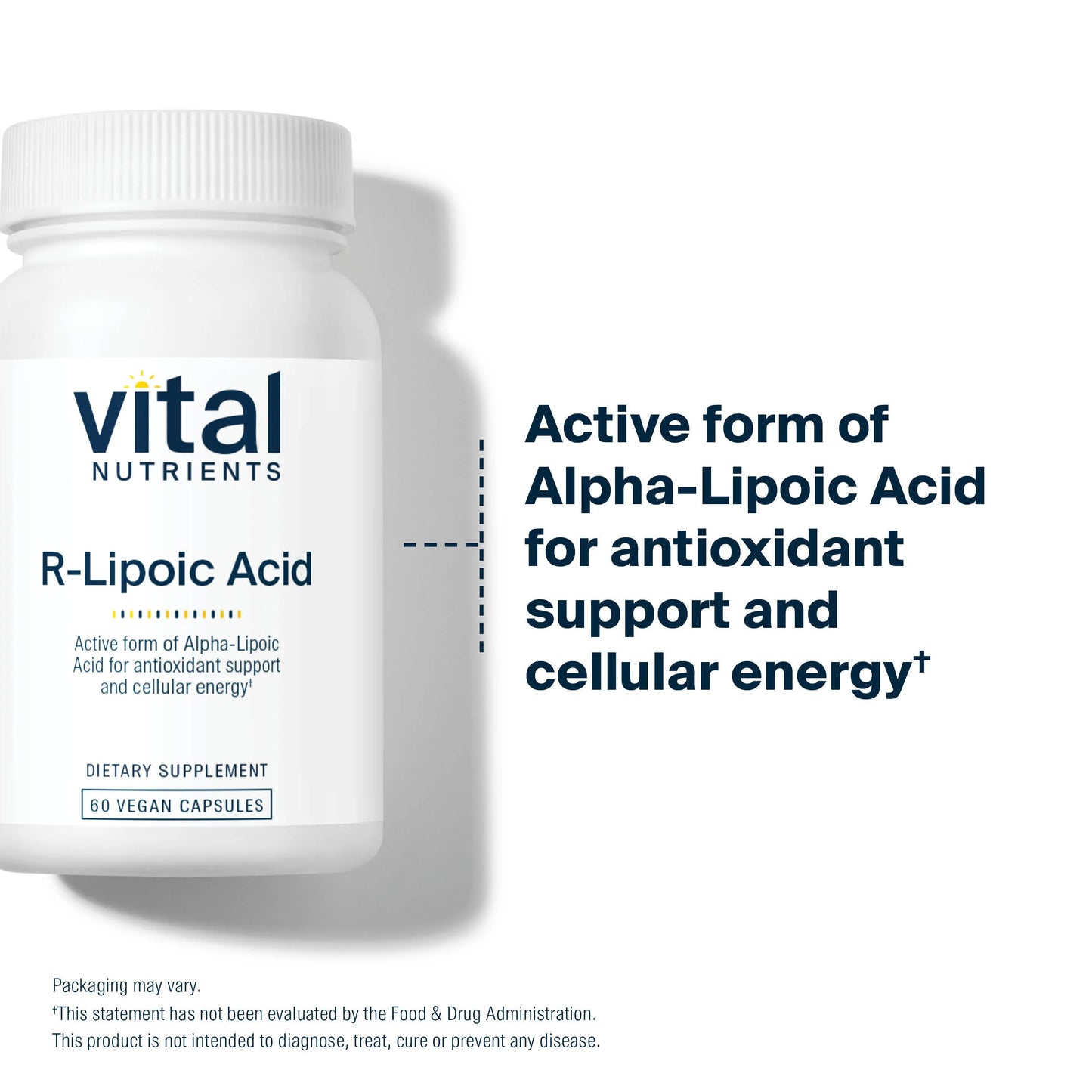 R Lipoic Acid  60 Vegan Caps