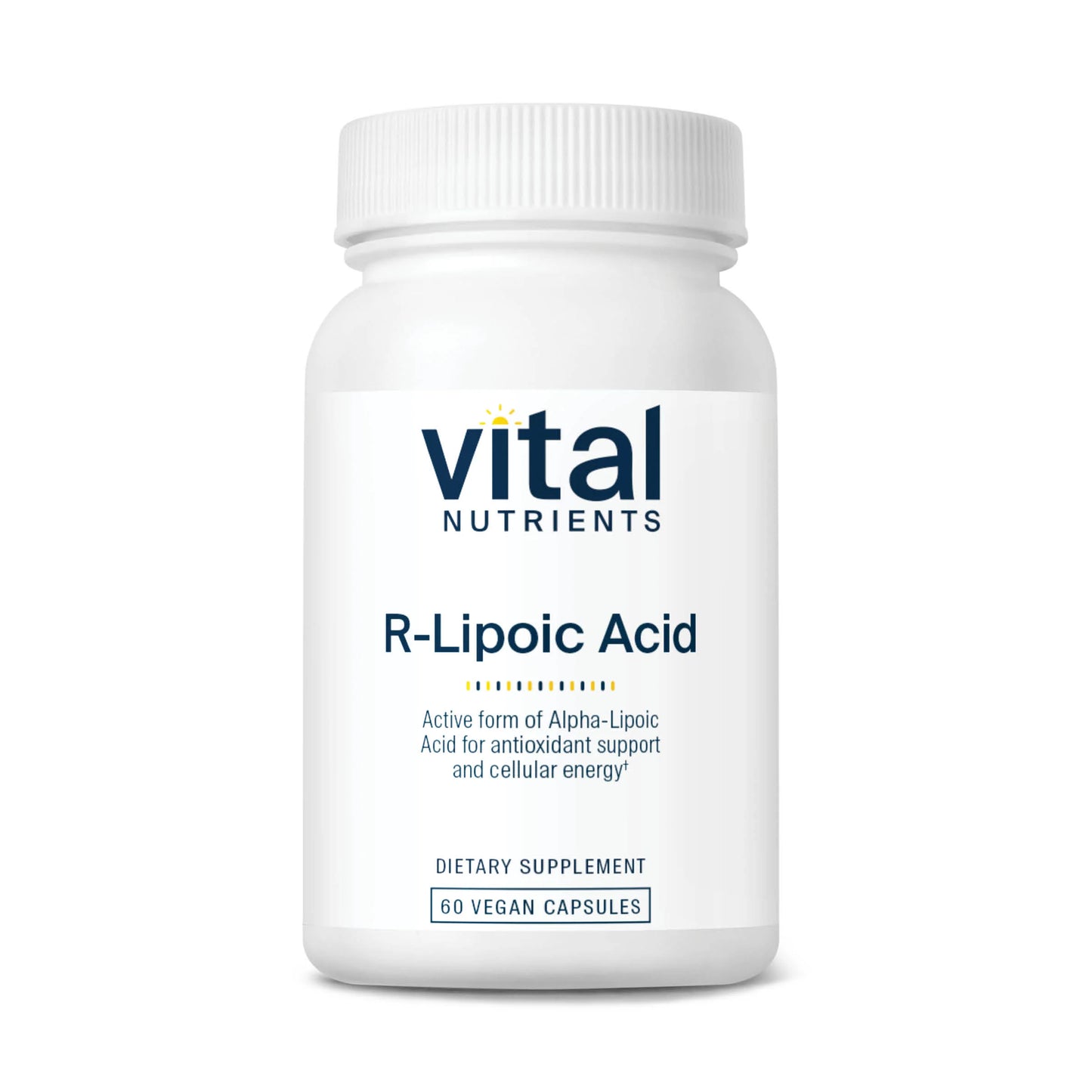 R Lipoic Acid  60 Vegan Caps