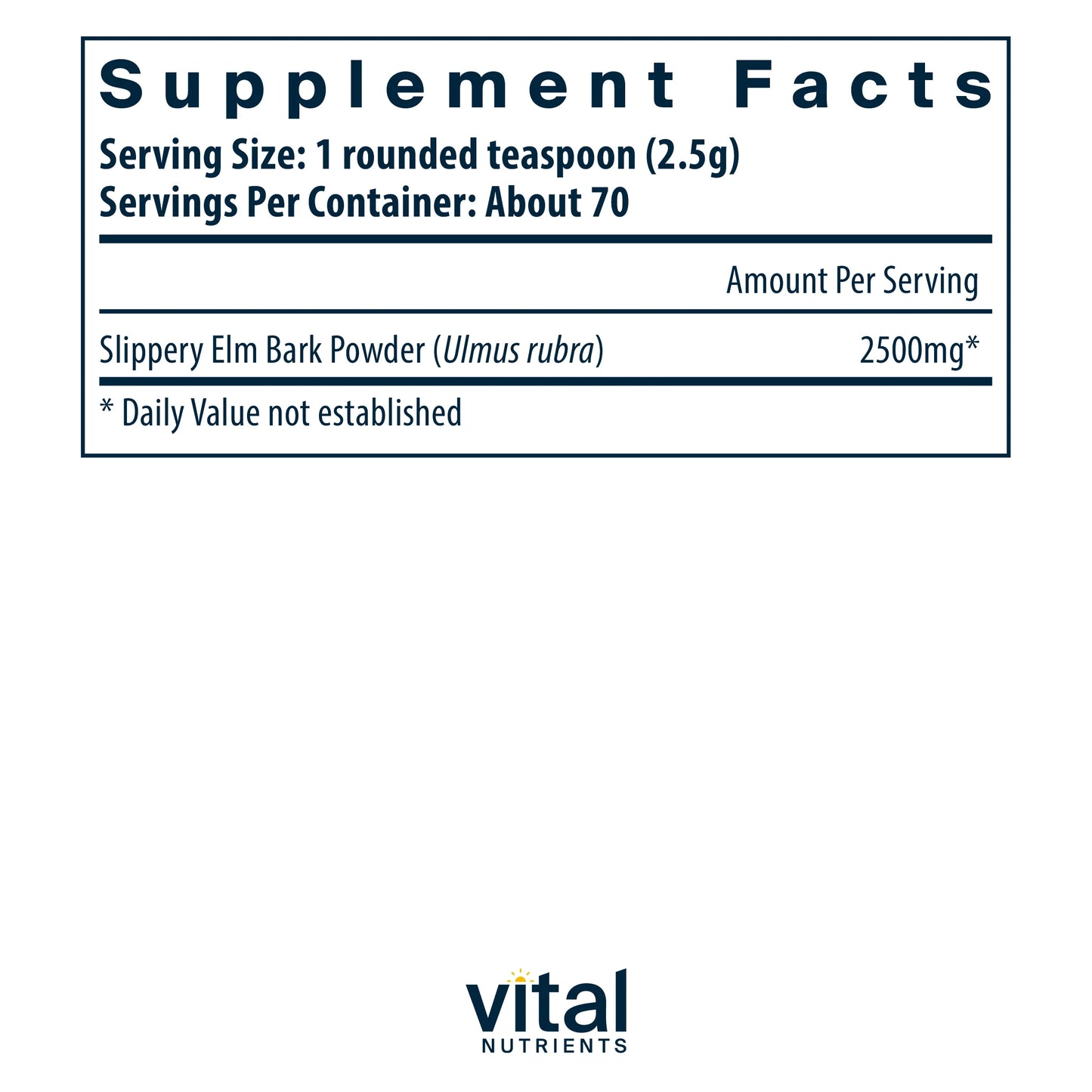 Slippery Elm Bark Powder 175 Grams