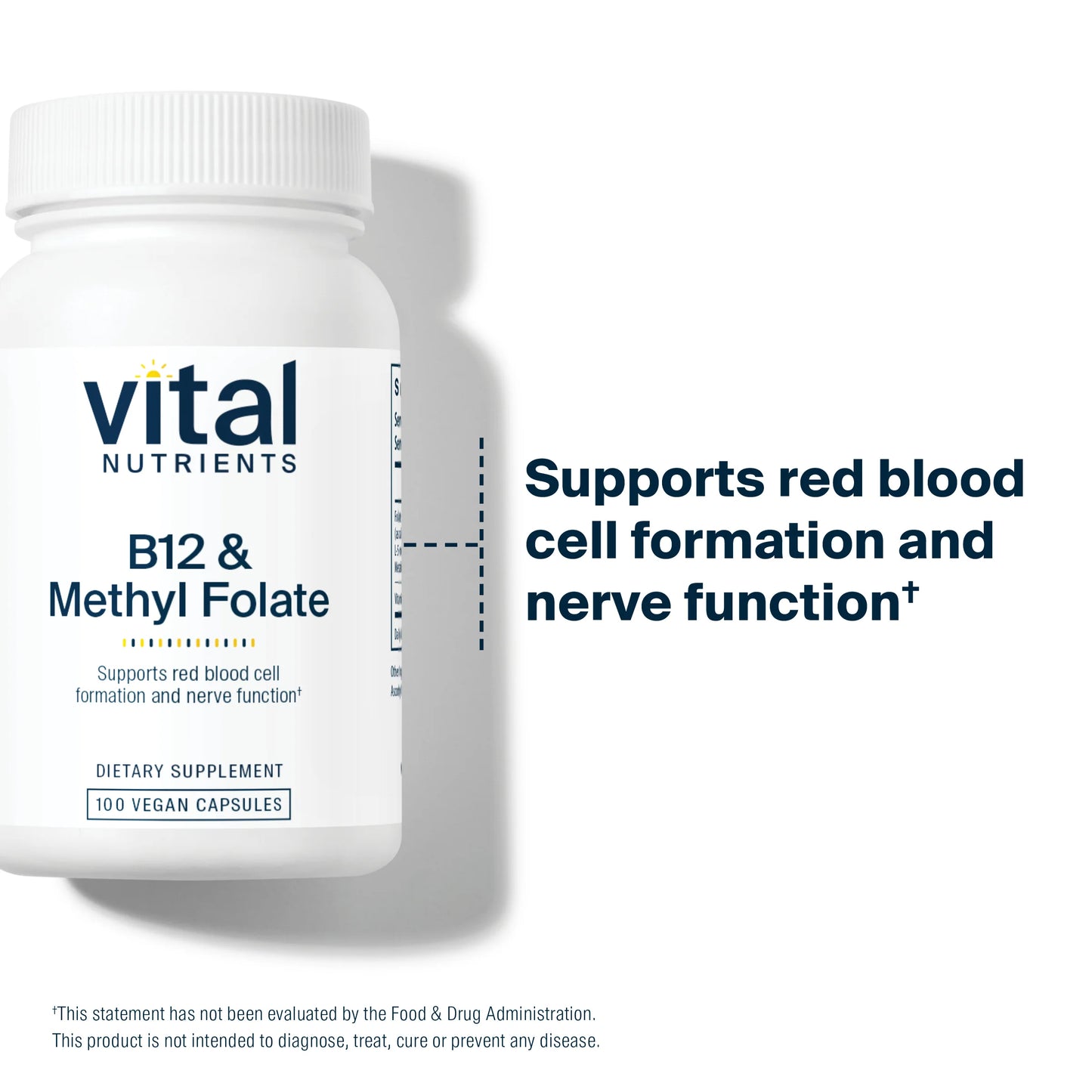 B12/ Folate  100 Vegan Caps