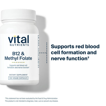 B12/ Folate  100 Vegan Caps
